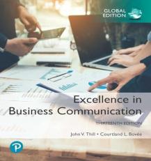 Excellence In Business Communication, Global Edition 13th