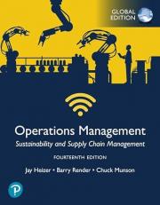 Operations Management: Sustainability and Supply Chain Management, Global Edition 