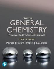 Petrucci's General Chemistry: Principles and Modern Applications 12th