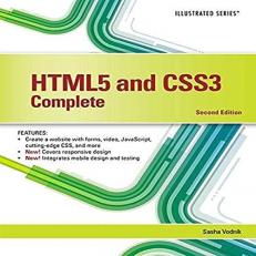 HTML5 and CSS3, Illustrated Complete 2nd