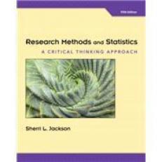 Research Tutor For Jackson's Research Methods And Statistics: A Critical 5th