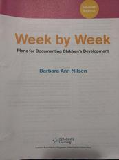 Week by Week : Plans for Documenting Children's Development 7th