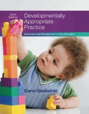 Developmentally Appropriate Practice : Curriculum and Development in Early Education 6th