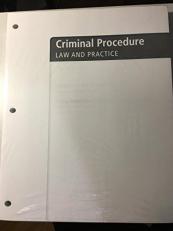 Criminal Procedure : Law and Practice 10th