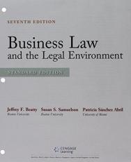 Bundle: Business Law and the Legal Environment, Standard Edition, Loose-Leaf Version, 7th + MindTap Business Law, 1 Term (6 Months) Printed Access Card