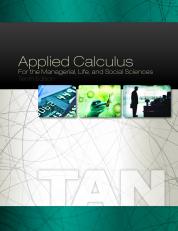 Applied Calculus for the Managerial, Life, and Social Sciences 10th