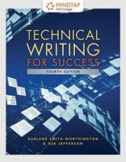 Technical Writing for Success - MindTap Access Card 4th