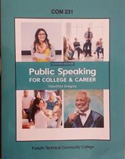 Public Speaking for College and Career (Custom) 11th