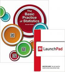 Basic Practice of Statistics 7e and LaunchPad for Moore's the Basic Practice of Statistics 7e (Twelve Month Access)