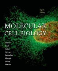 MOLECULAR CELL BIOLOGY 8TH.ED. HARDCOVER; LODISH