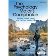 The Psychology Major's Companion : Everything You Need to Know to Get You Where You Want to Go 3rd