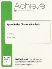 Achieve for Quantitative Chemical Analysis (1-Term Access)