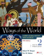 Ways Of The World: Brf. Glob. With Srces, Volume 2 5th