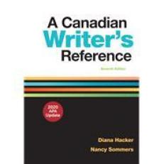 A Canadian Writer's Reference with APA 2020/MLA 2021 Update 7th