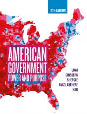 American Government, Core (with Ebook, InQuizitive, Timeplot Exercises, Simulations, and Weekly News Quizzes) 17th