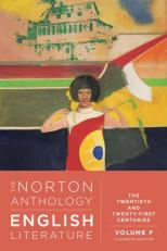 The Norton Anthology of English Literature, Volume F : The Twentieth and Twenty-First Centuries