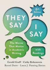 ''They Say / I Say'' with Readings 6th