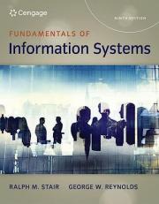 Fundamentals of Information Systems 9th