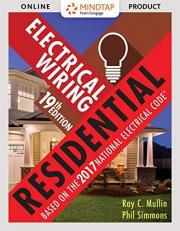 Electrical Wiring: Residential - MindTap 19th