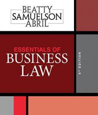 Essentials of Business Law 6th