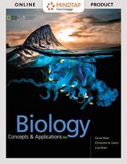 Bundle: Biology: Concepts and Applications, Loose-Leaf Version, 10th + MindTap Biology, 2 Terms (12 Months) Printed Access Card