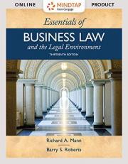 Essentials of Business Law... - MindTap 1-Term Access Card