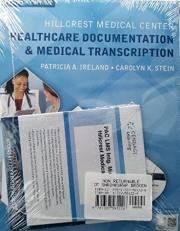 Bundle: Hillcrest Medical Center: Healthcare Documentation and Medical Transcription, 8th + LMS Integrated MindTap Medical Transcription, 2 Terms (12 Months) Printed Access Card