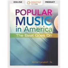 MindTap Music for Popular Music in America: The Beat Goes On 5th