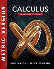 Calculus, International Metric Edition 11th