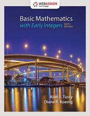 Basic Mathematics for College Students with Early Integers - WebAssign 6th