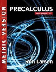 Precalculus, International Metric Edition 10th