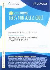 College Accounting, Chapter 1-15 - CengageNow (2Term)