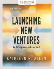 MindTap with LivePlan for Allen's Launching New Ventures: An Entrepreneurial Approach, 1 term Printed Access Card