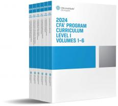 2024 CFA Program Curriculum Level I Box Set 24th