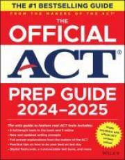 The Official ACT Prep Guide 2024-2025 : Book + 9 Practice Tests + 400 Digital Flashcards + Online Course