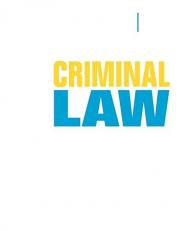 Criminal Law 