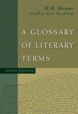 A Glossary of Literary Terms 9th