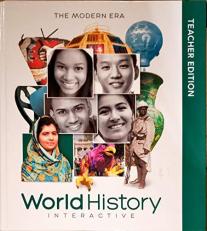 World History Interactive, The Modern Era, Teacher ed., c.2022, 9781418332938, 1418332933 