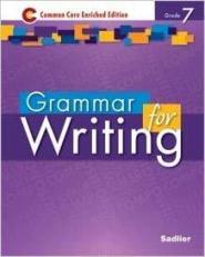 Grammar for Writing grade 7