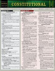 Constitutional Law : A QuickStudy Laminated Reference Guide 3rd