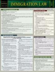 Immigration Law : A QuickStudy Laminated Reference Guide 3rd