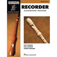 Essential Elements for Recorder Classroom Method - Student Book 1 Book with Online Audio and Video