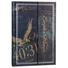 Journal Hardcover W/Flap Eagles' Wings ISA 40 : 31 