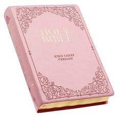 KJV Bible Giant Print Full Size Pink 