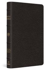 ESV Heirloom Bible, Omega Edition (Goatskin, Black) 