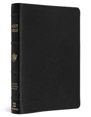 ESV Heirloom Bible, Alpha Edition (Goatskin, Black) 