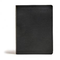 CSB Tony Evans Study Bible, Black Genuine Leather, Indexed : Advancing God's Kingdom Agenda 