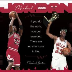 2025 Michael Jordan Wall Calendar 