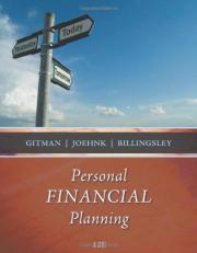 Personal Financial Planning 12th