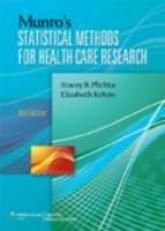 Munro's Statistical Methods for Health Care Research 6th